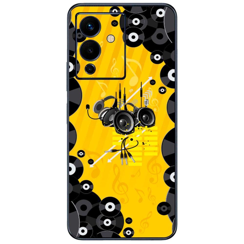 Capa Adesivo Skin354 Verso Para Infinix Note 12 5G 2022