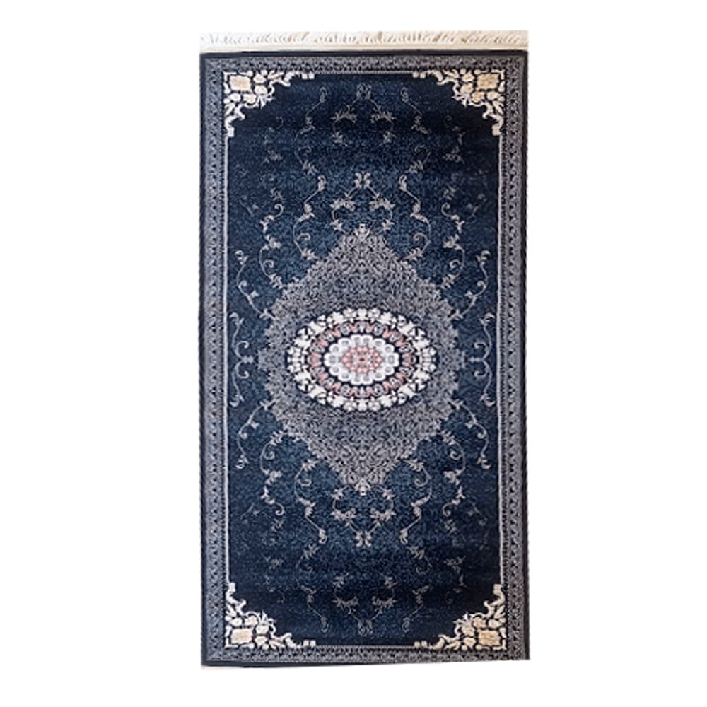 Passadeira Persa Iraniano - 0,75x2,00cm - 280 BLACK 37405