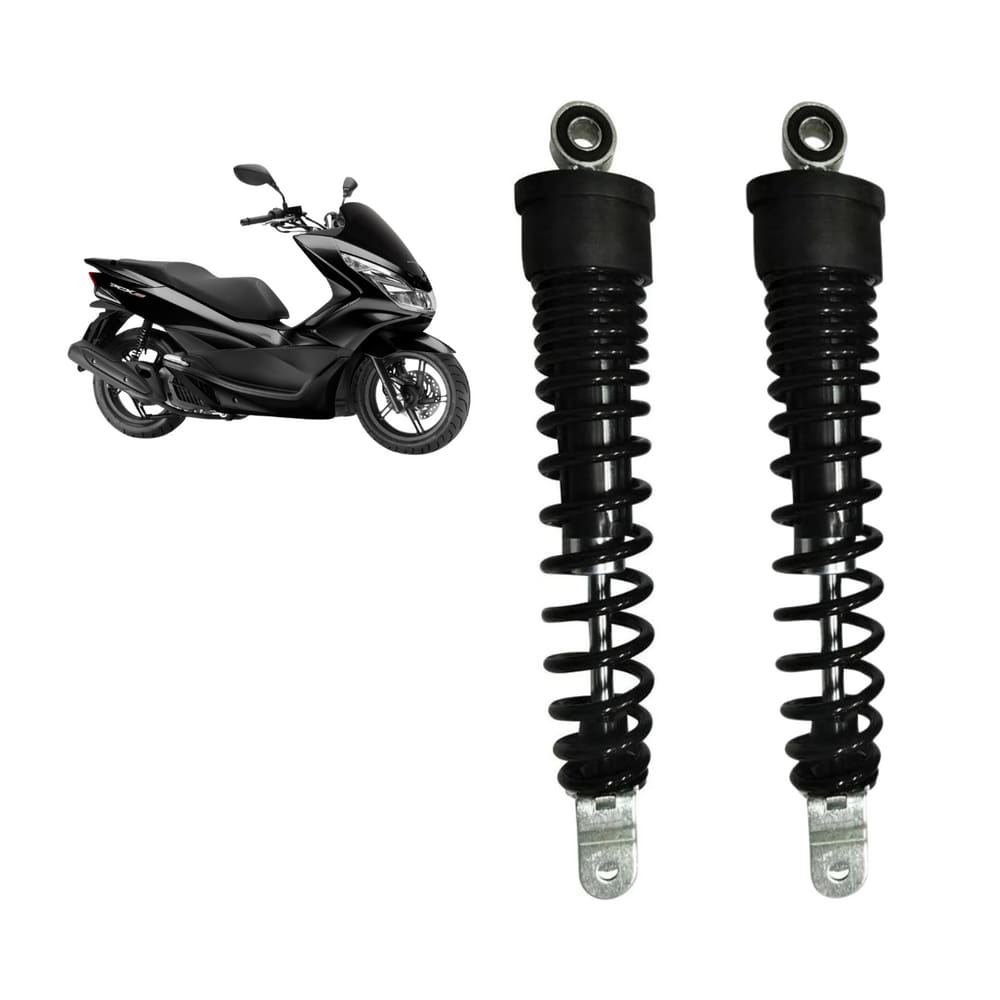 Amortecedor Esquerdo + Direito Traseiro Nakata Honda Pcx 150 2013 A 2019