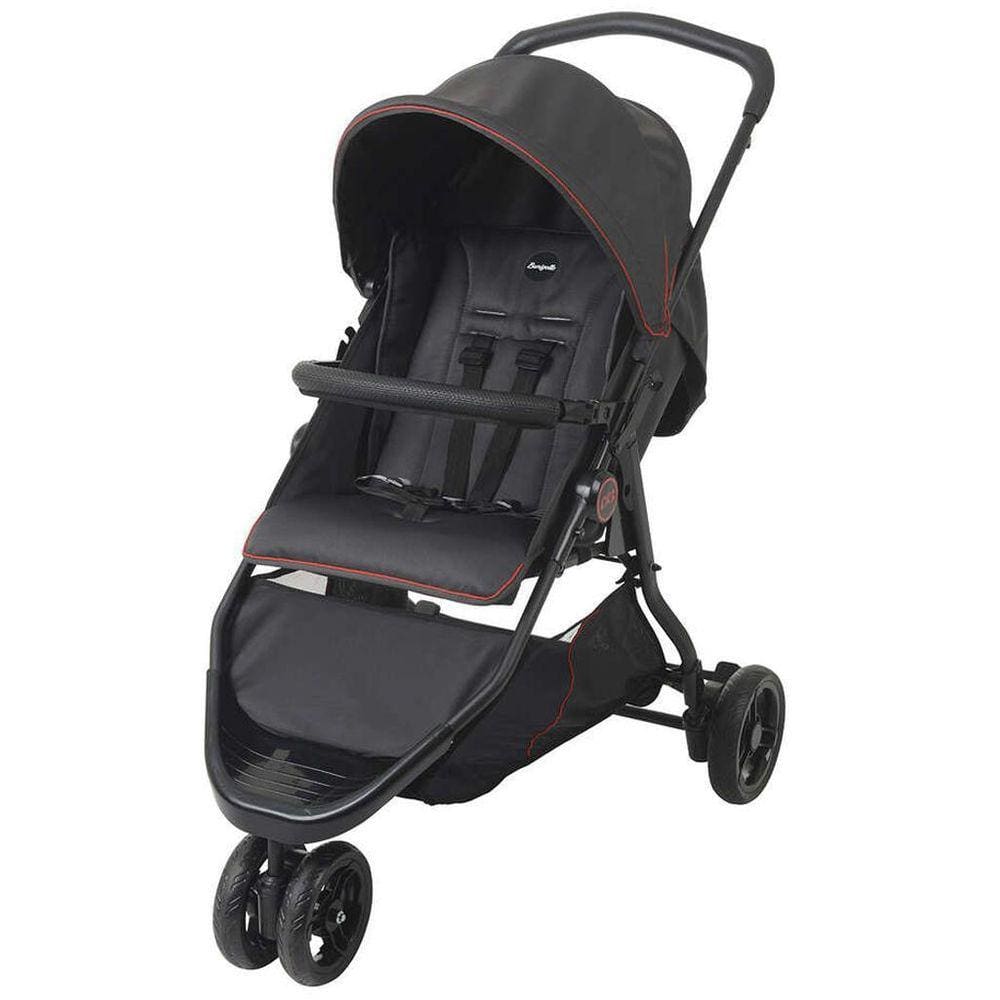 Carrinho De Bebê Cr3 Gray Red 0 À 15 Kg - Burigotto