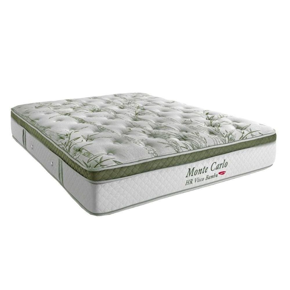 Colchão Queen Molas Ensacadas Visco MasterPocket Monte Carlo Euro Pillow (158x198x33) - Herval