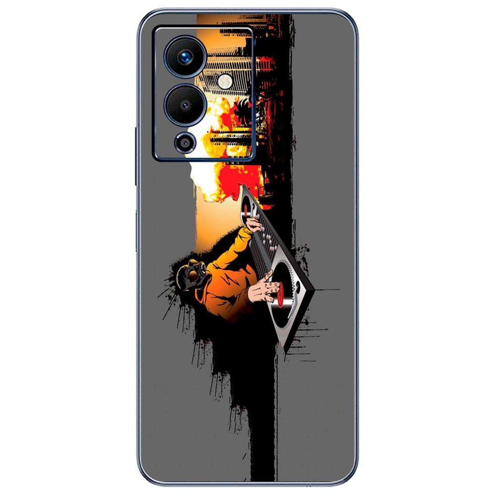 Capa Adesivo Skin264 Verso Para Infinix Note 12 Pro 5G