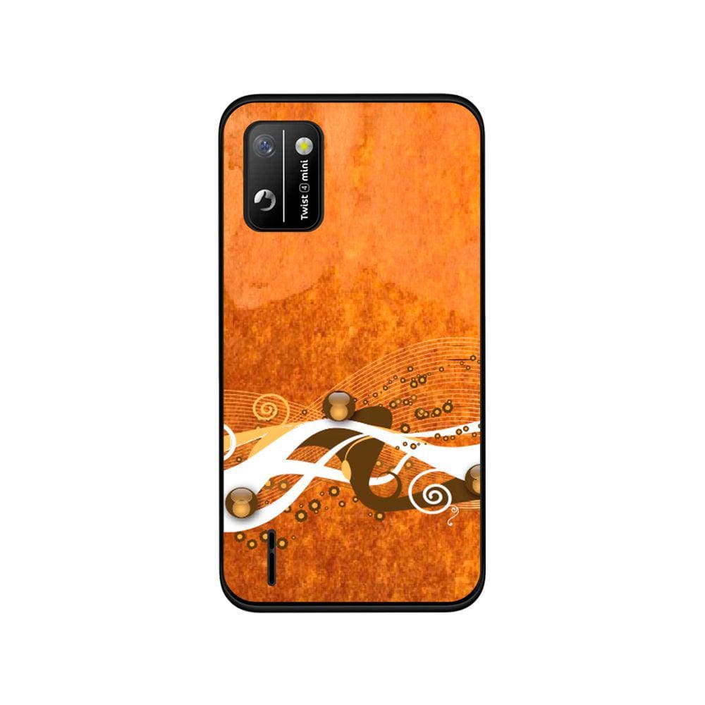 Capa Adesivo Skin371 Verso Para Positivo Twist 4 Mini