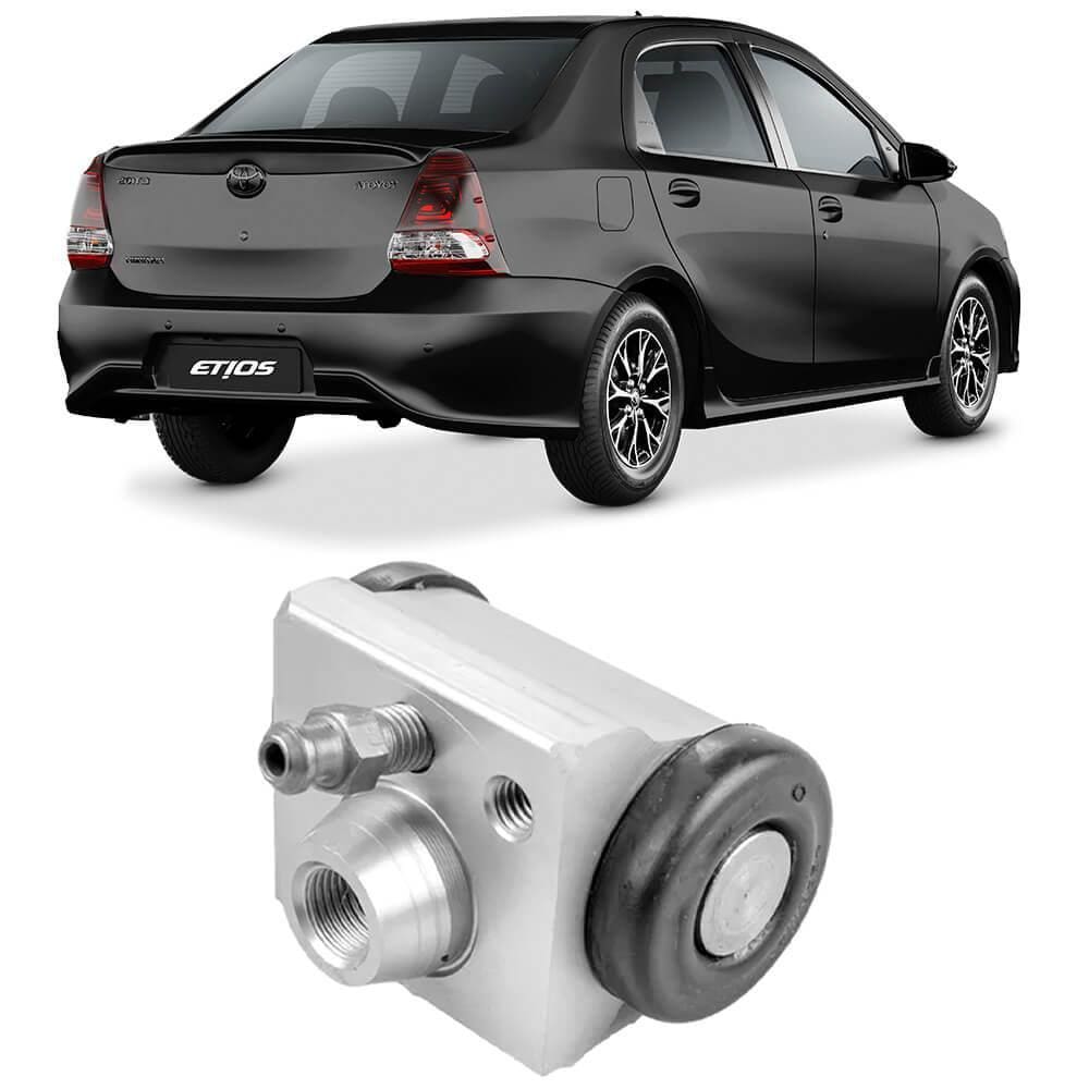 Cilindro Burrinho Roda Toyota Etios Yaris 1.3 1.5 Traseiro