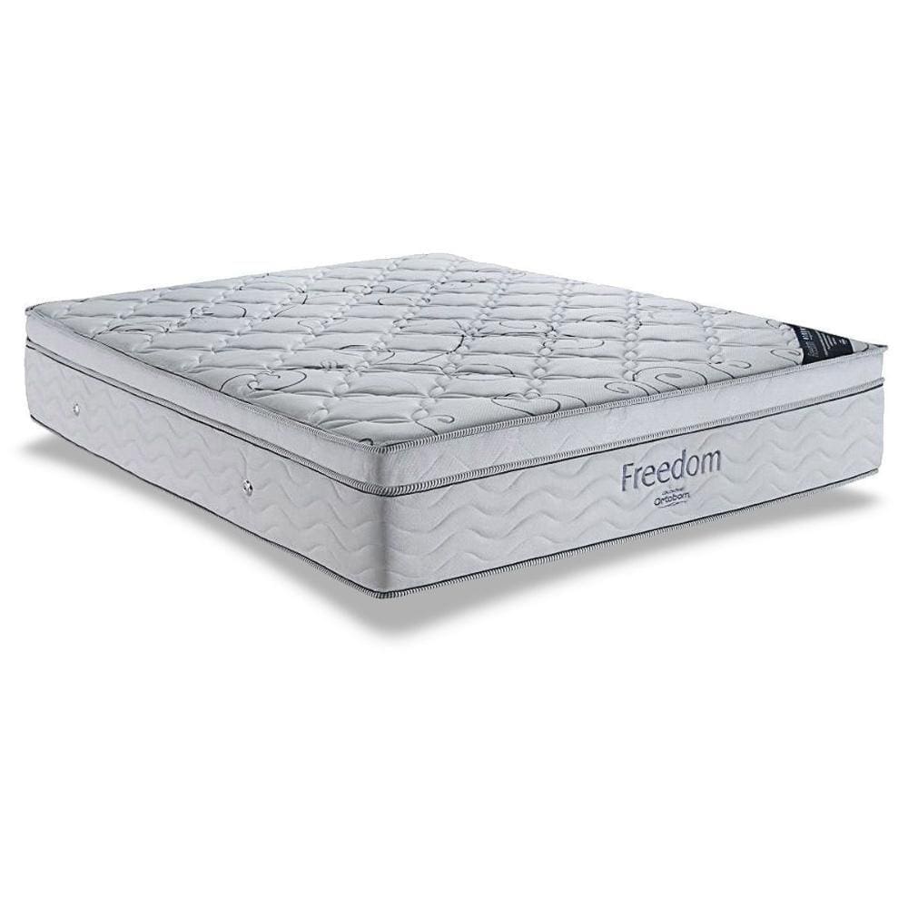 Colchão Casal Molas SuperPocket Ensacadas Visco Freedom OrtoPillow (138x188x32) - Ortobom