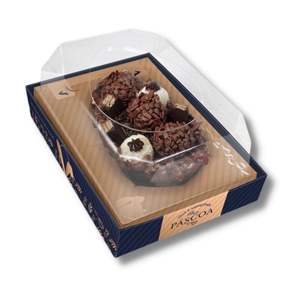 10 Caixas de Ovo de Colher Ajustável com Berço Ajustável de 250g, 350g e 500g (Padrão Forma BWB)