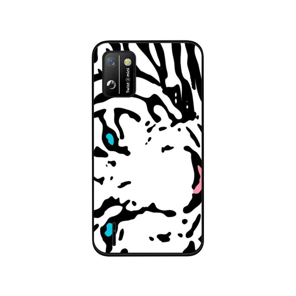 Capa Adesivo Skin047 Verso Para Positivo Twist 4 Mini