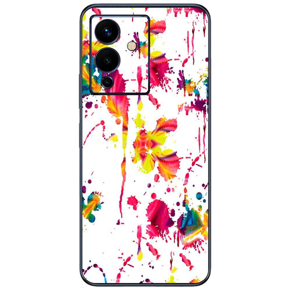 Capa Adesivo Skin205 Verso Para Infinix Note 12 5G 2022