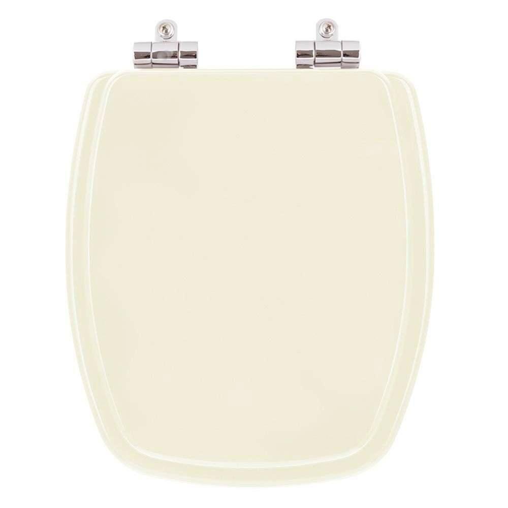 Assento Sanitário Poliester Soft Close Primula Plus Marfim para vaso Fiori 6lpf
