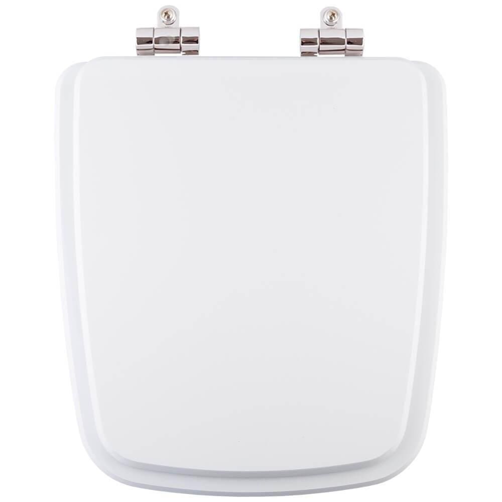 Assento Sanitário Poliester Soft Close Boss Branco para vaso Incepa