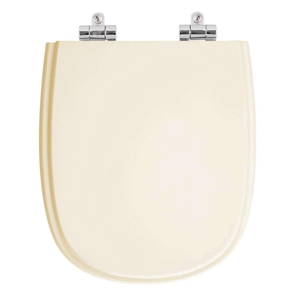 Assento Sanitário Poliester Soft Close Sabatini Areia para vaso Icasa 6lpf