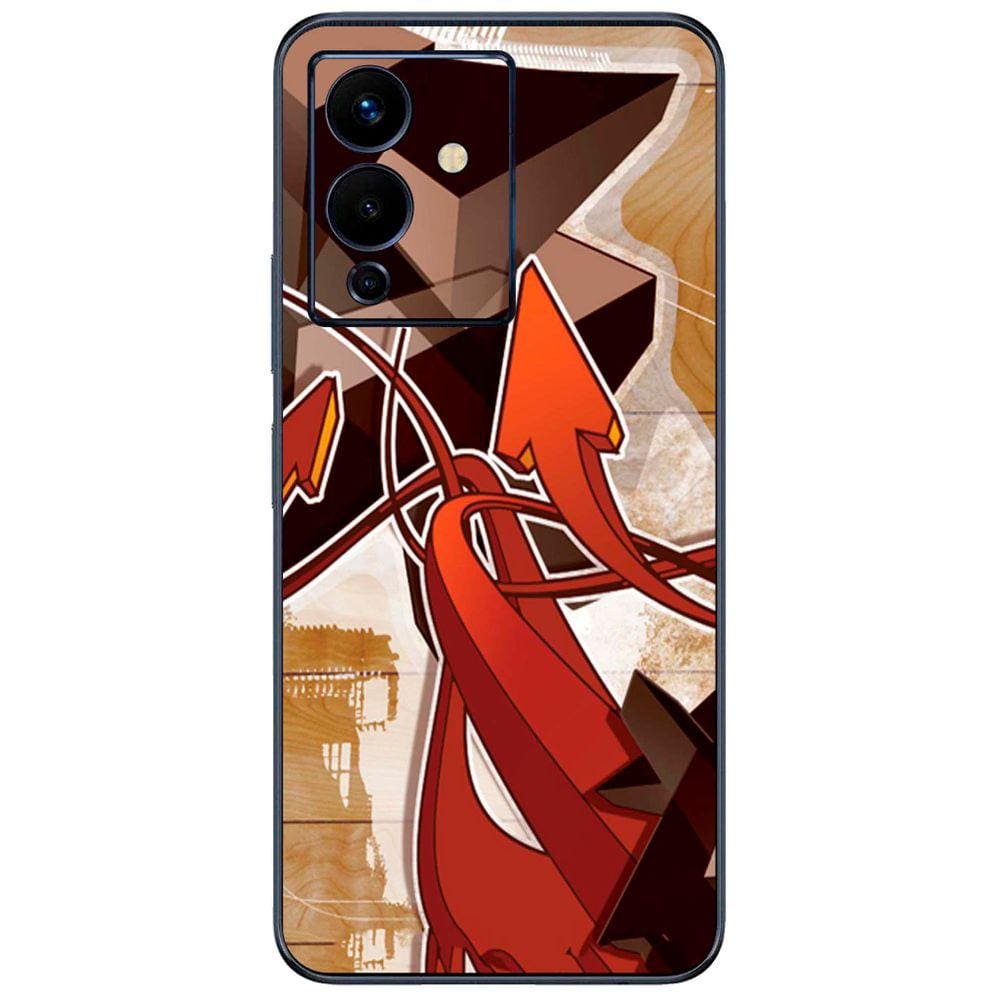 Capa Adesivo Skin071 Verso Para Infinix Note 12 5G 2022