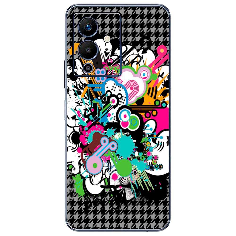 Capa Adesivo Skin022 Verso Para Infinix Note 12 Pro 5G