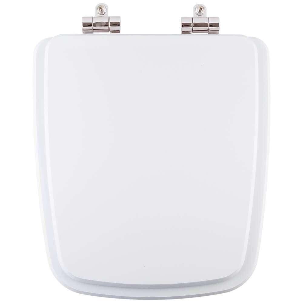 Assento Sanitário Poliester Soft Close Boss Branco para vaso Incepa