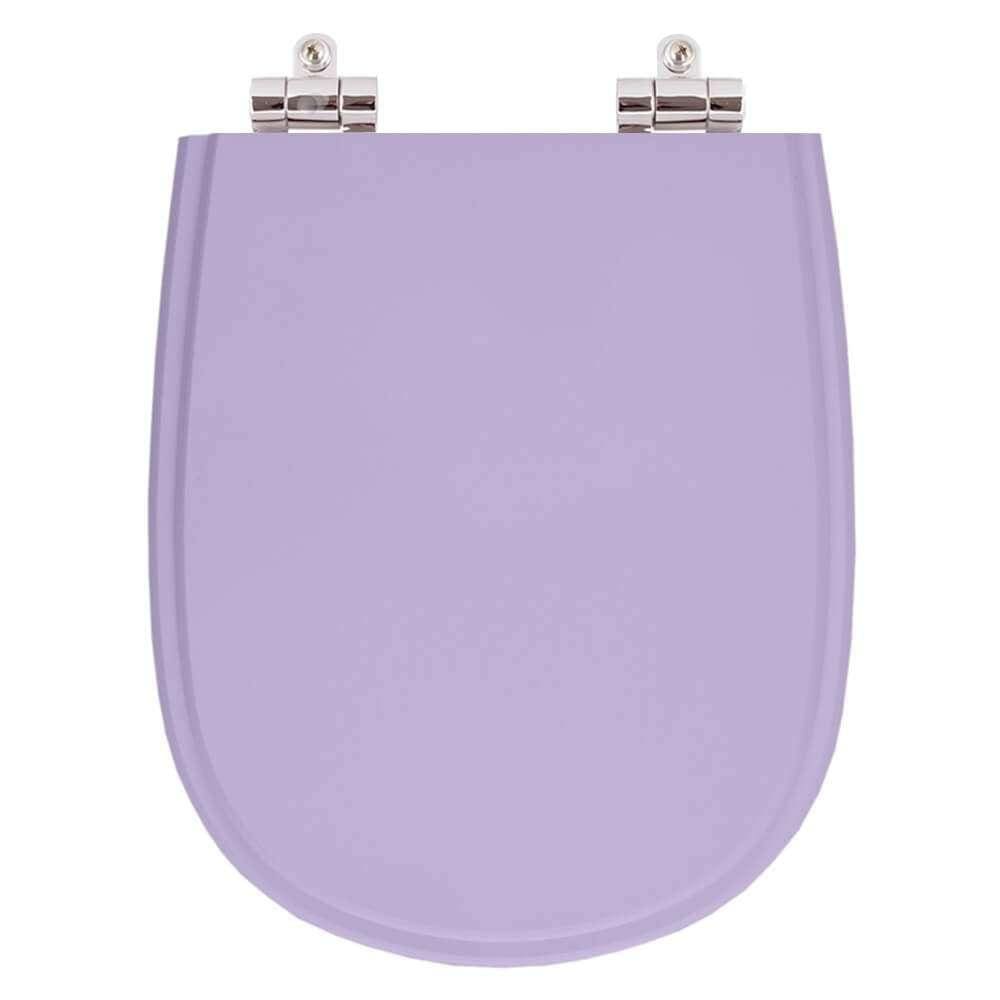 Assento Sanitario Poliester com Amortecedor Paris Bermuda para Vaso Ideal Standard
