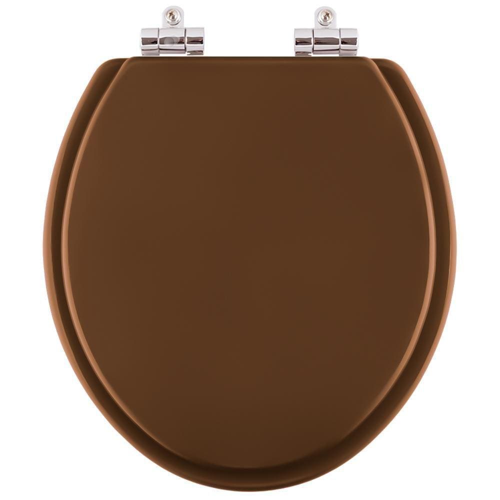 Assento Sanitário Poliester Soft Close Fiori Ocre para vaso Fiori 6lpf