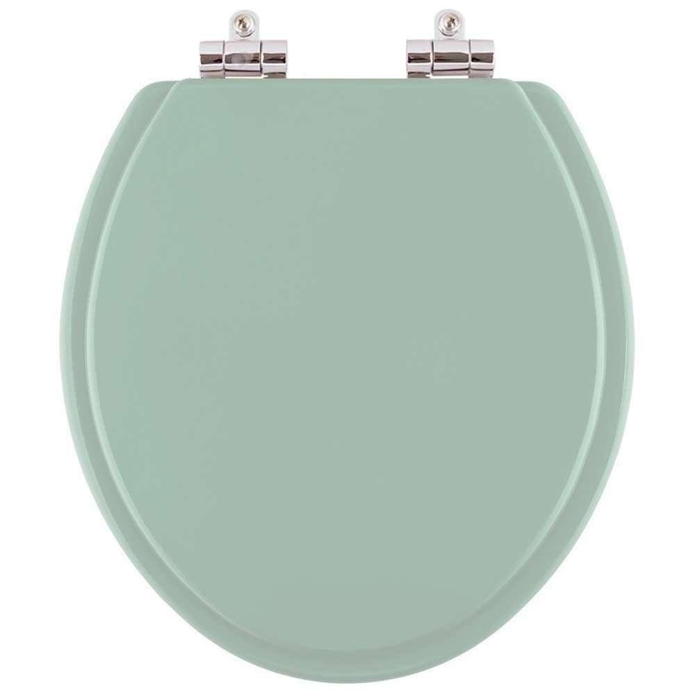Assento Sanitário Poliester Soft Close Flamingo Verde Claro para vaso Incepa