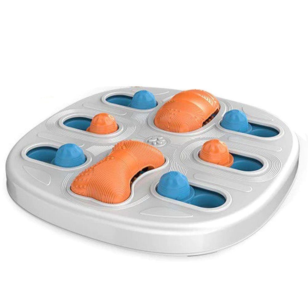Brinquedo Interativo Comedouro Cao Pet Cachorro Petisco Raçao Quebra Cabeça Comida Alimentador Morde