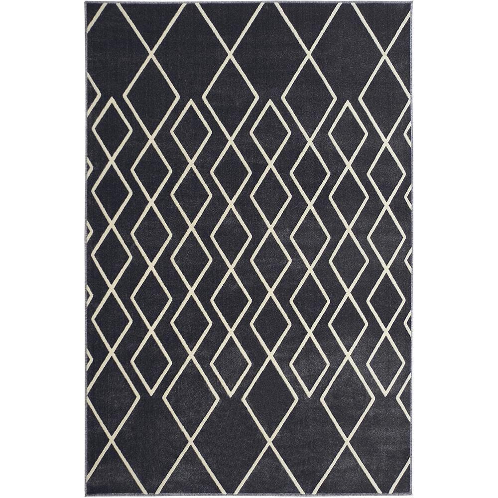 Tapete Para Sala Lyre Cinza 1,00x1,50 São Carlos