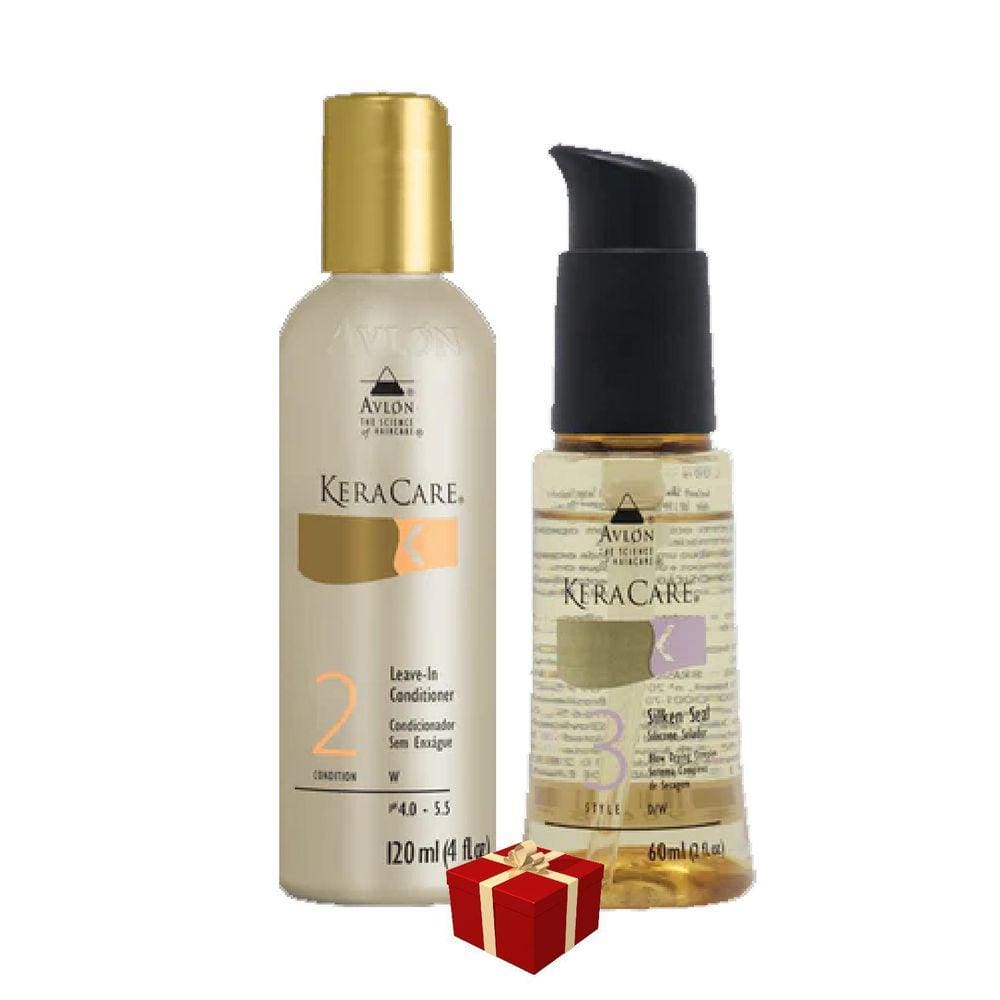 Keracare Avlon Silken Seal Light 60Ml + Leave-In Cond 120Ml