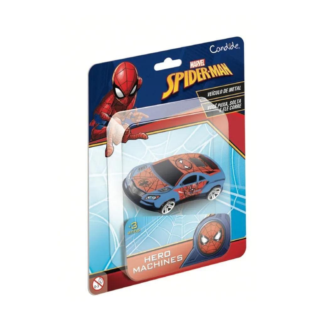 Mini Veiculo Spider Man Diverso - Candide
