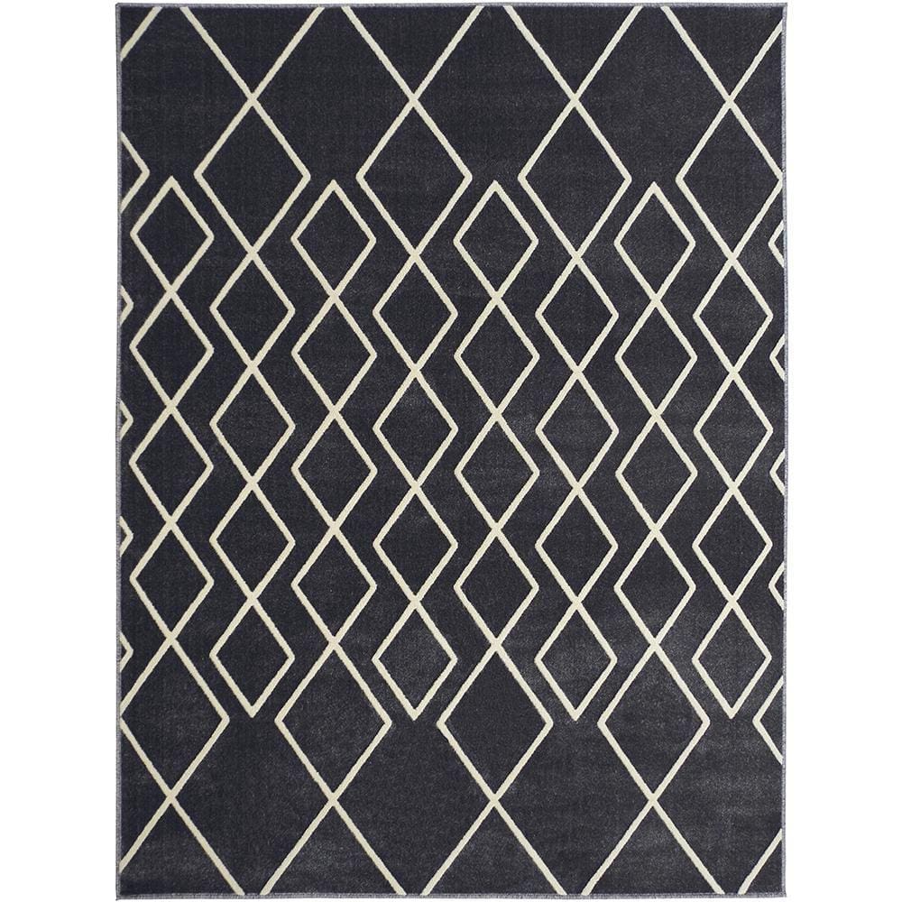 Tapete Para Sala Lyre Cinza 2,00x3,00 São Carlos