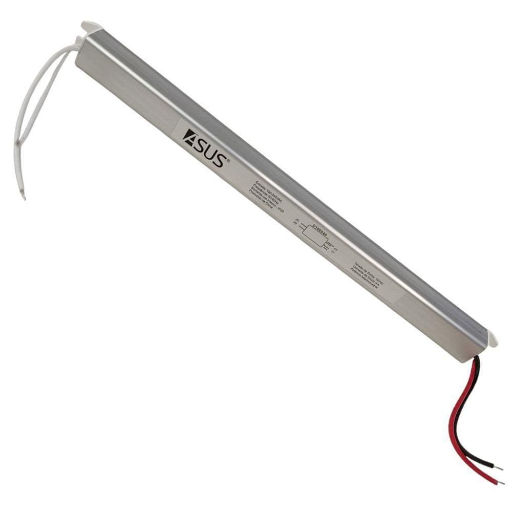 Fonte Slim 48w 12v 4a Drive Bivolt Perfil Fita Led Multiuso Luminaria Lustre Luzes