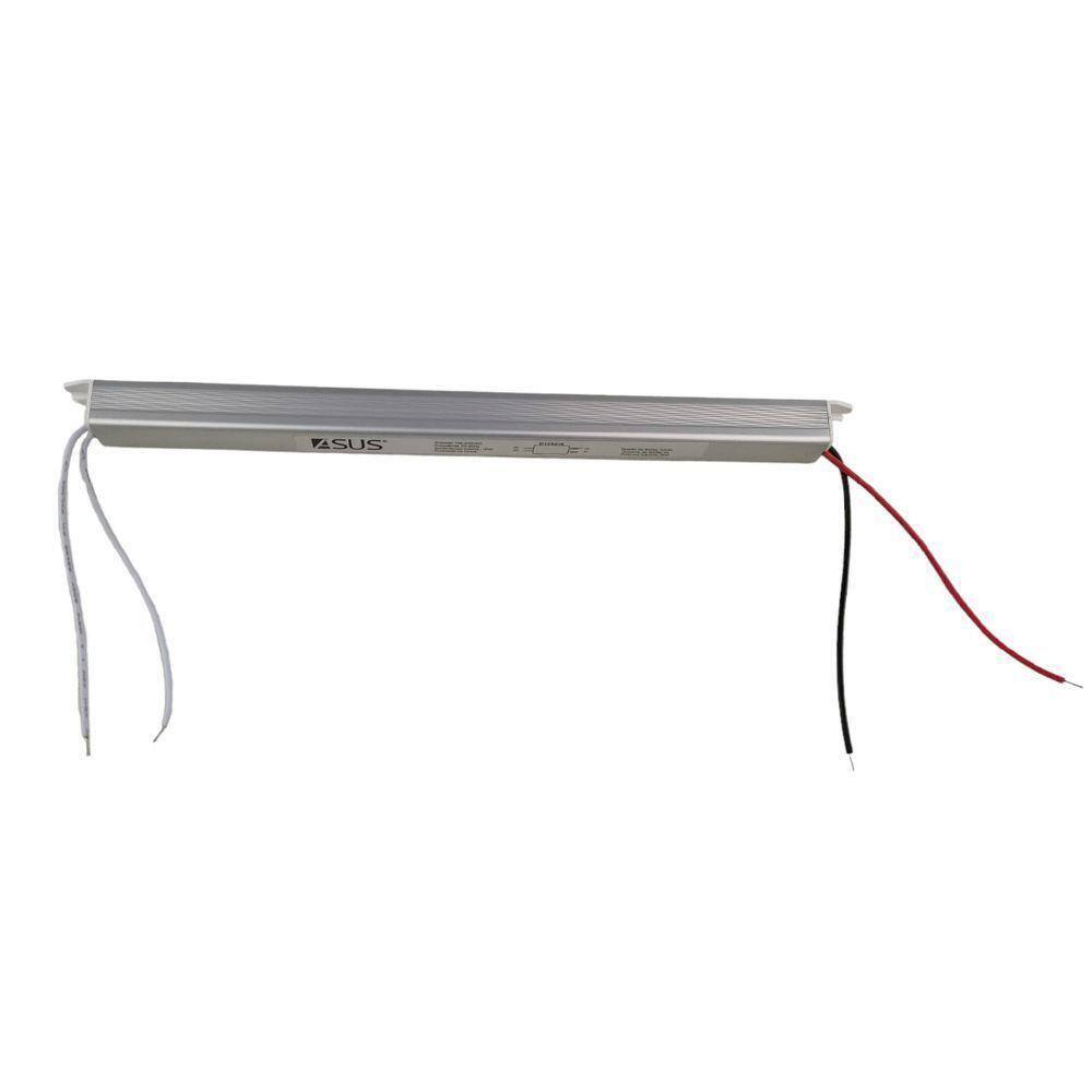 Fonte Slim Drive Perfil Fita Led 36w 12v 3a Luminaria Lustre Luminaria Ip20 Bivolt
