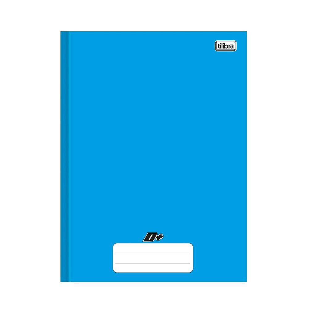 CADERNO BROCHURA UNIVERSITÁRIO CAPA DURA 96 FOLHAS AZUL 200mm X 275mm D+