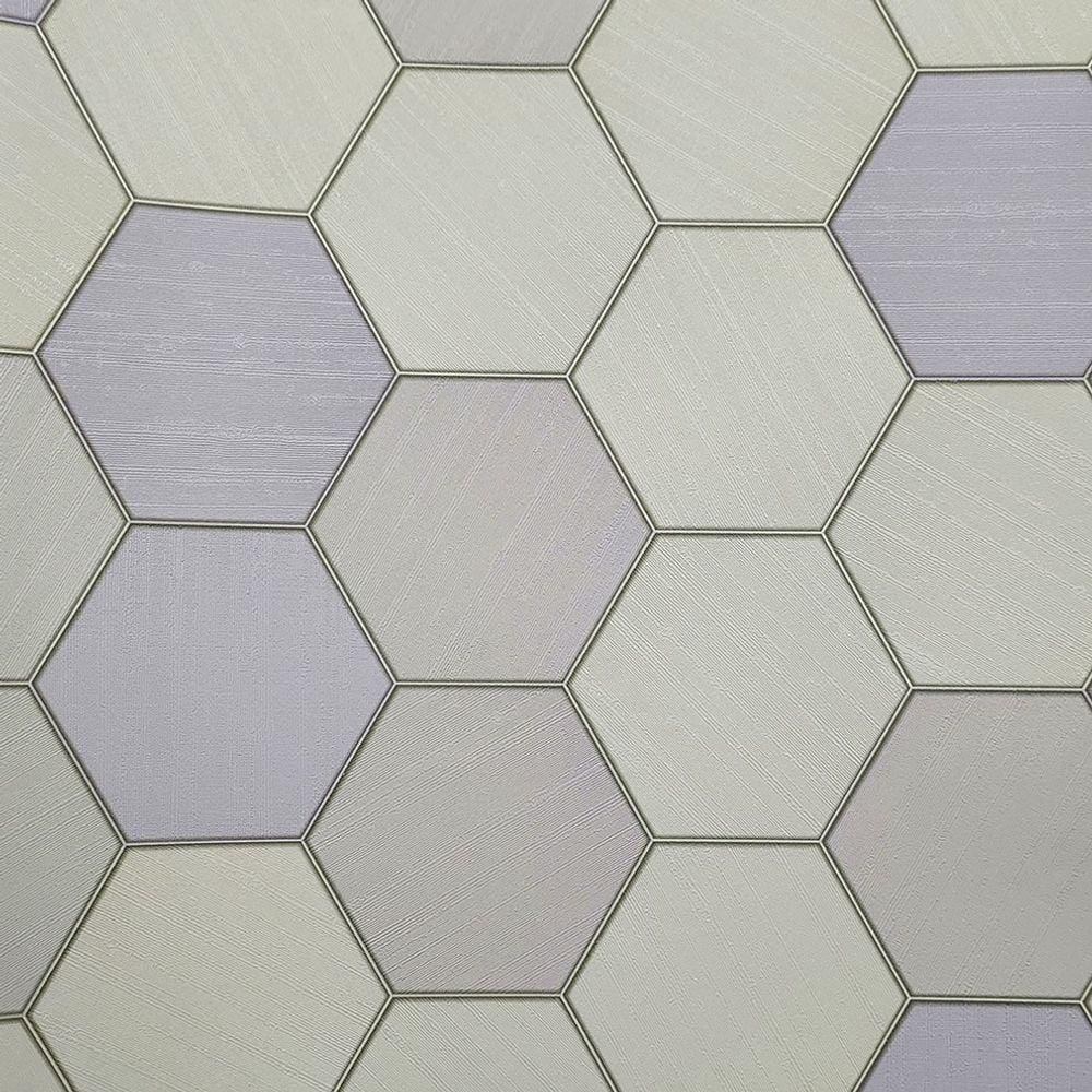 Papel de Parede Metropolis 3 Geométrico Azul MT300103R