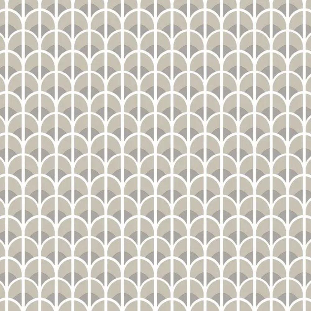 Papel de Parede Thema Geométrico Bege 28866