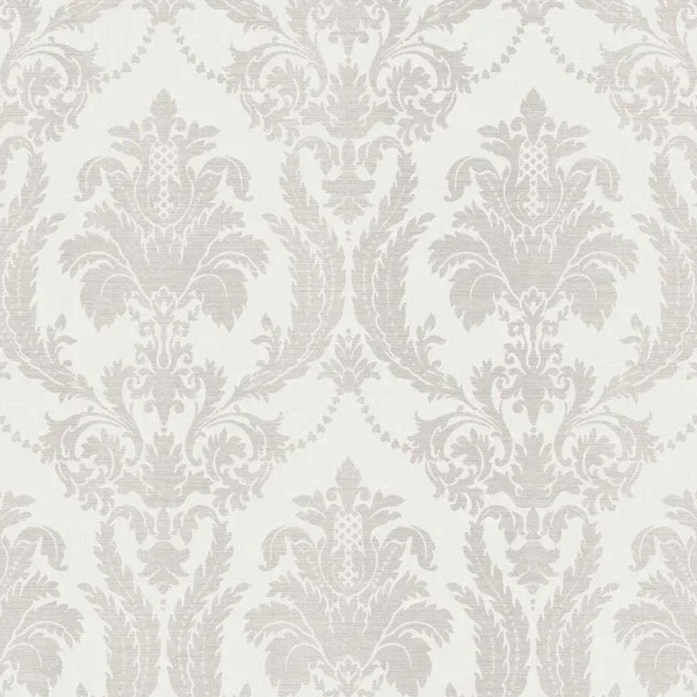 Papel de Parede Thema Damask Branco 28802
