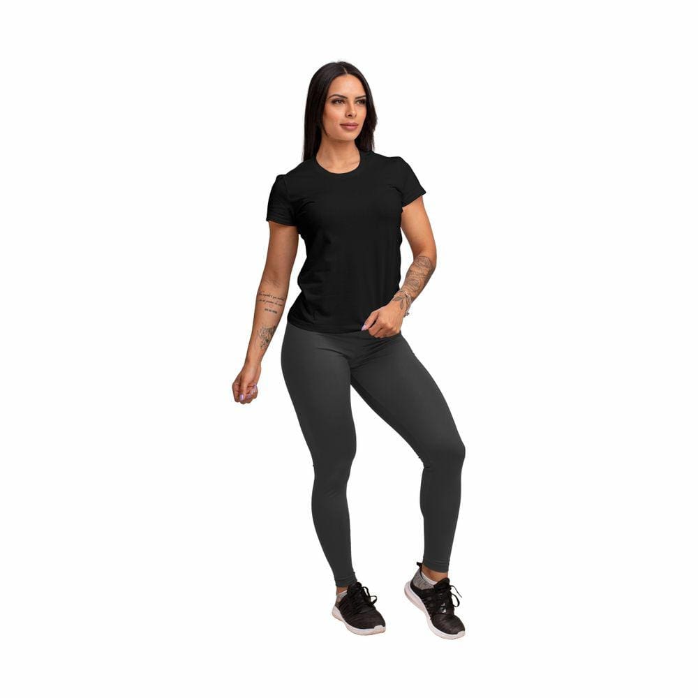 Camiseta Algodão Sportswear Muvin - Feminina - Mais Conforto para seu Treino e Caminhada