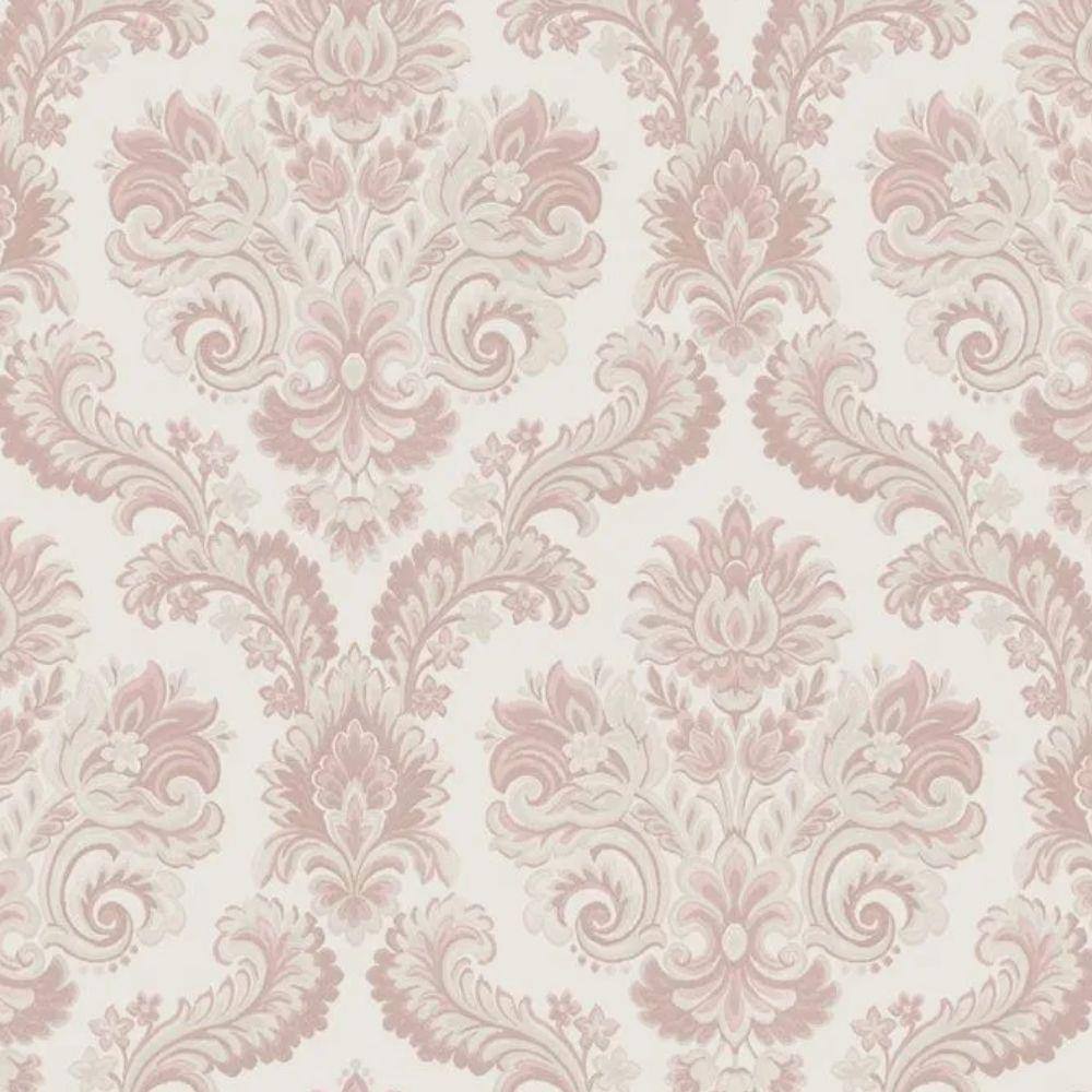 Papel de Parede Thema Damask Marrom 28824