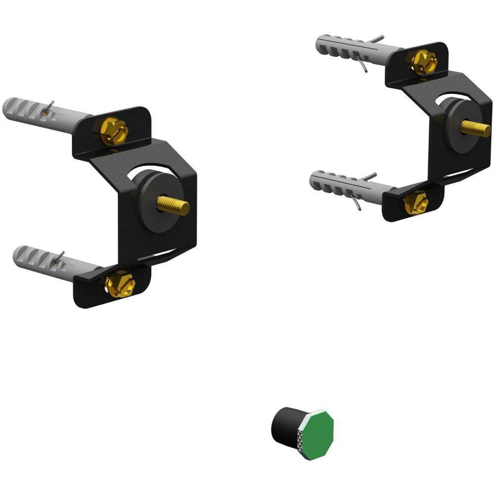 Suporte Universal Fixo Tv 10\"a65\" Todos Vesa Roldana - Preto