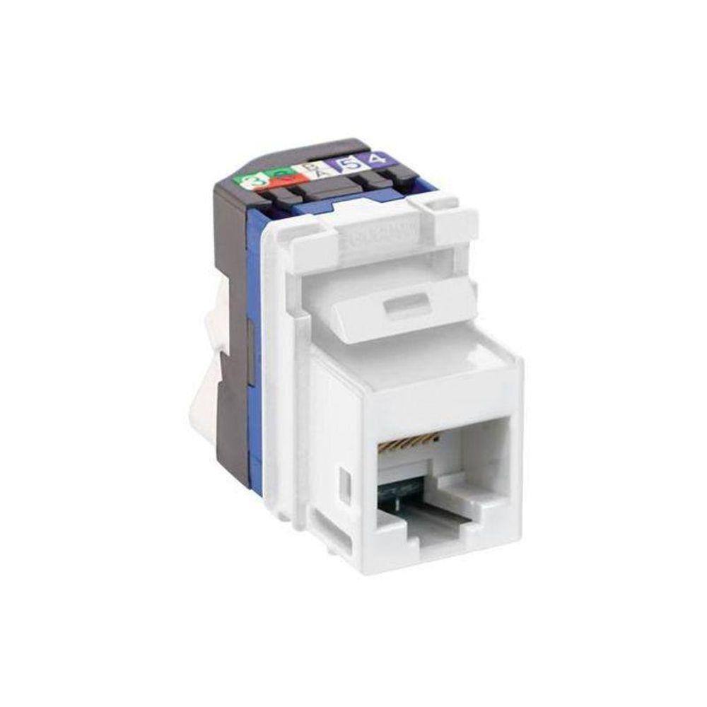 Conector femea keystone rj45 cat5e branco soho plus furukawa Extra