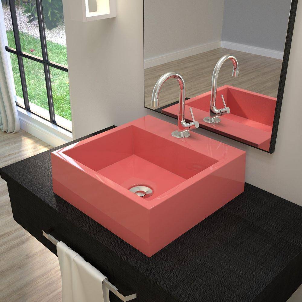 Kit Cuba Q395 com Válvula Click Botão 1 Polegada B Compace Rosa
