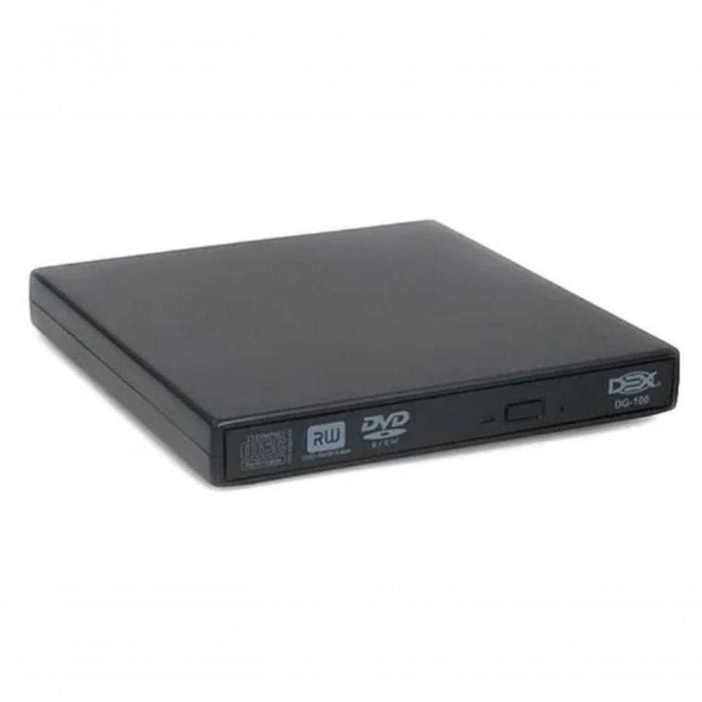 Gravadora Dvd Externo Slin Preto Dg-100