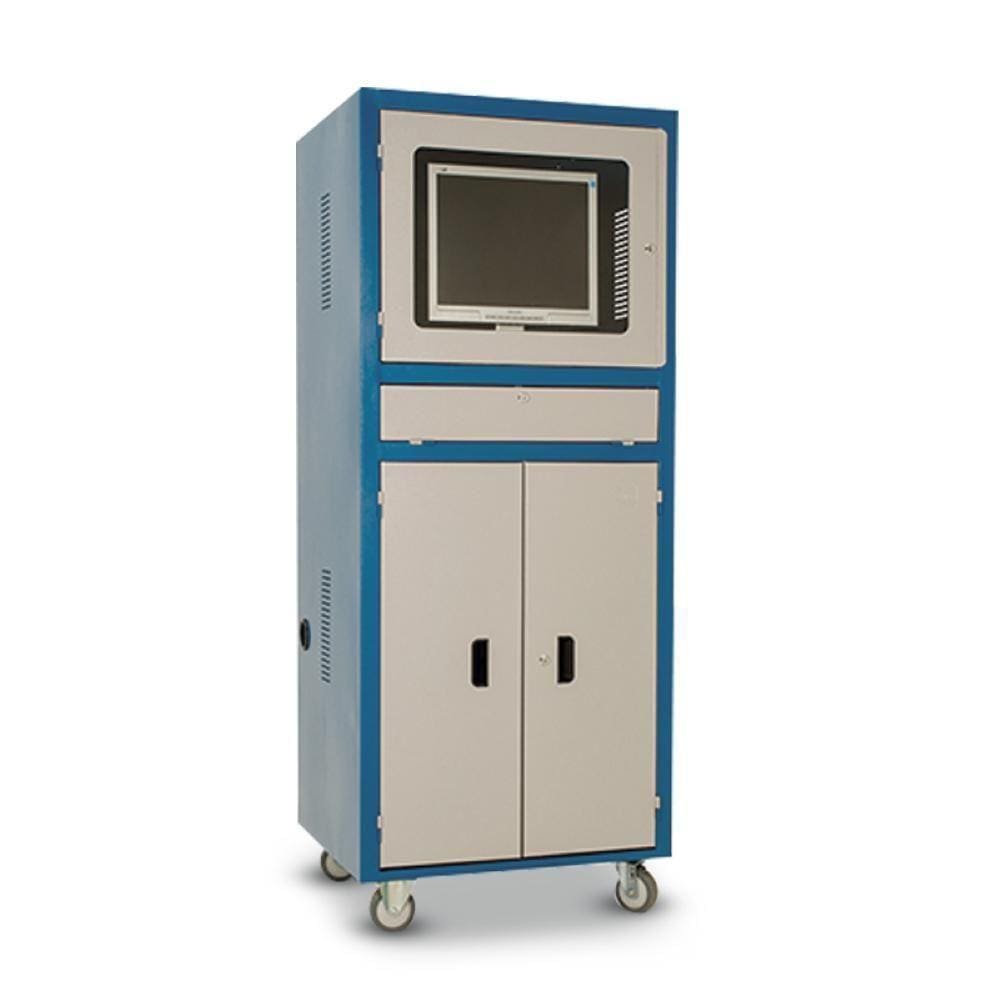 Rack Para Computador Com 2 Prateleiras E Visor De Vidro Rpcv03 Cmb