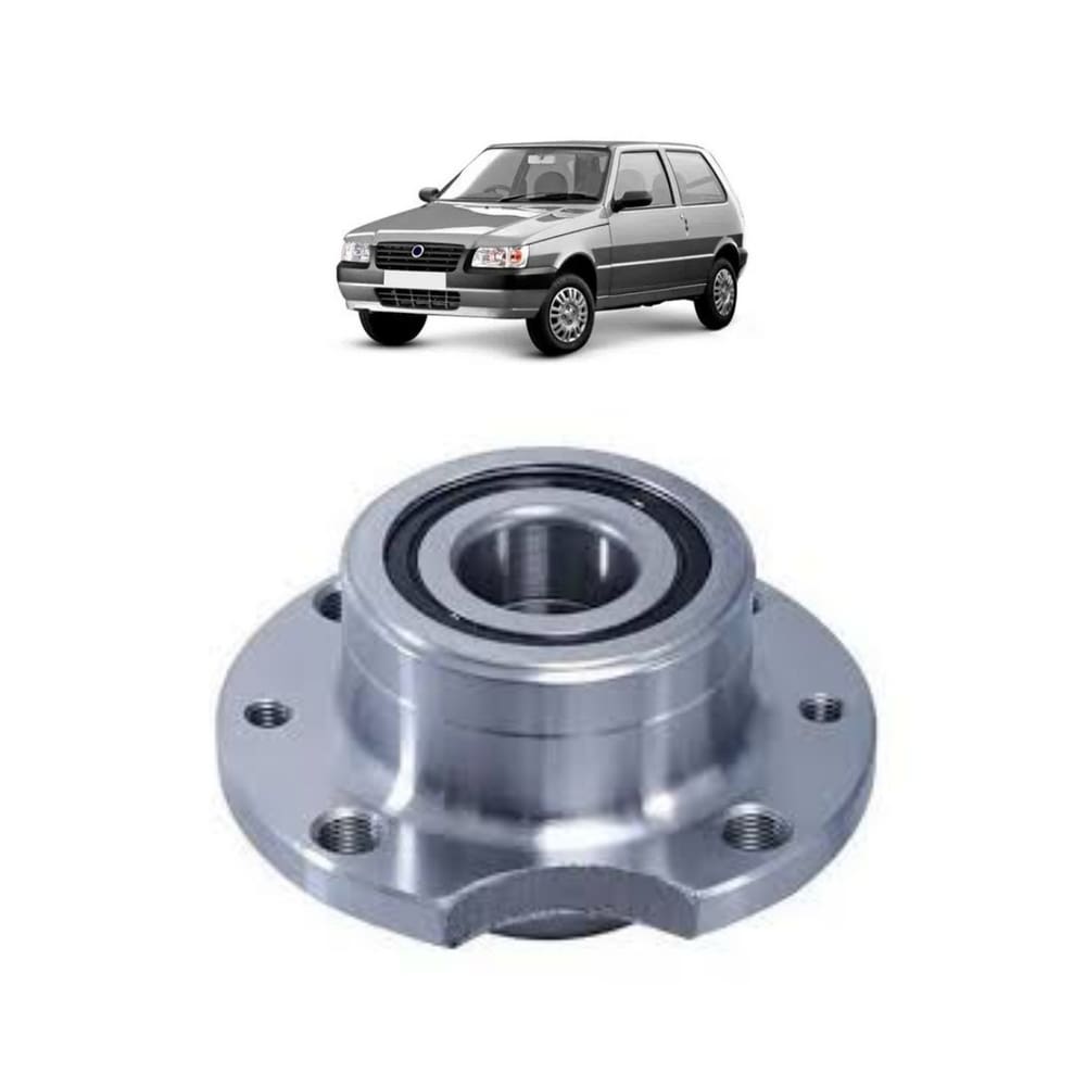 Cubo Roda Traseiro 4 Furos Fiat Uno Mille 1984 A 2013 Nakata
