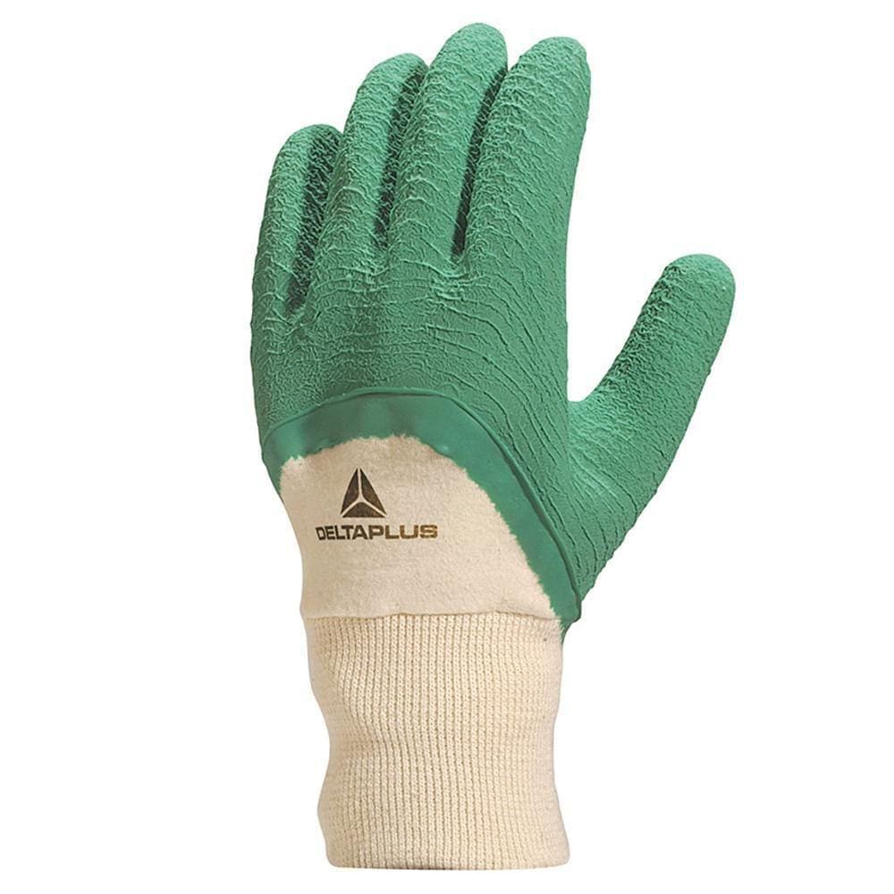 Luva De Algodão Com Revestimento 3/4 De Borracha Natural Deltaplus La50009