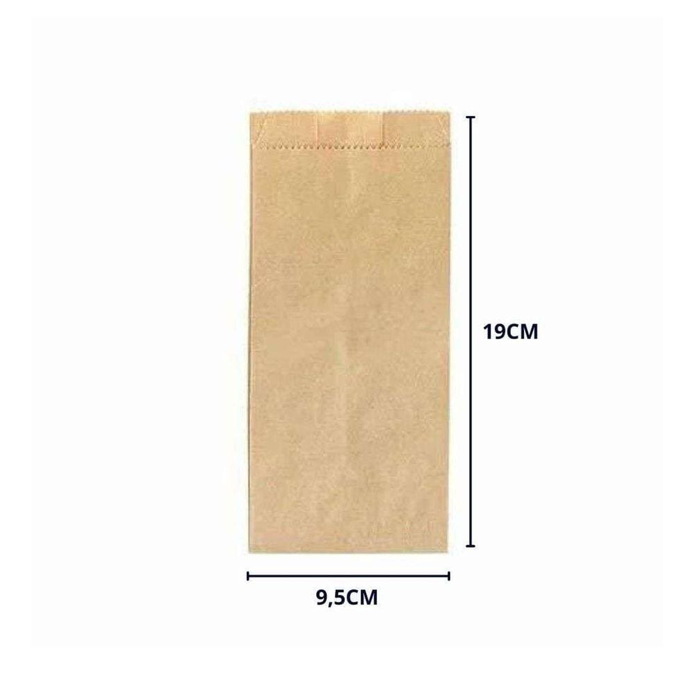 Saco Kraft Mix  1/2 Kg Fardo