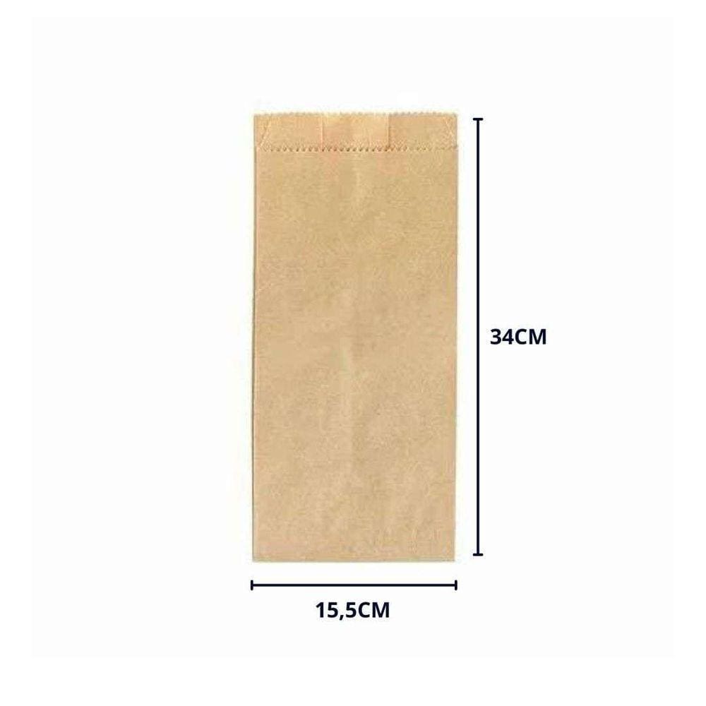 Saco Kraft Mix  3,0 Kgs Fardo