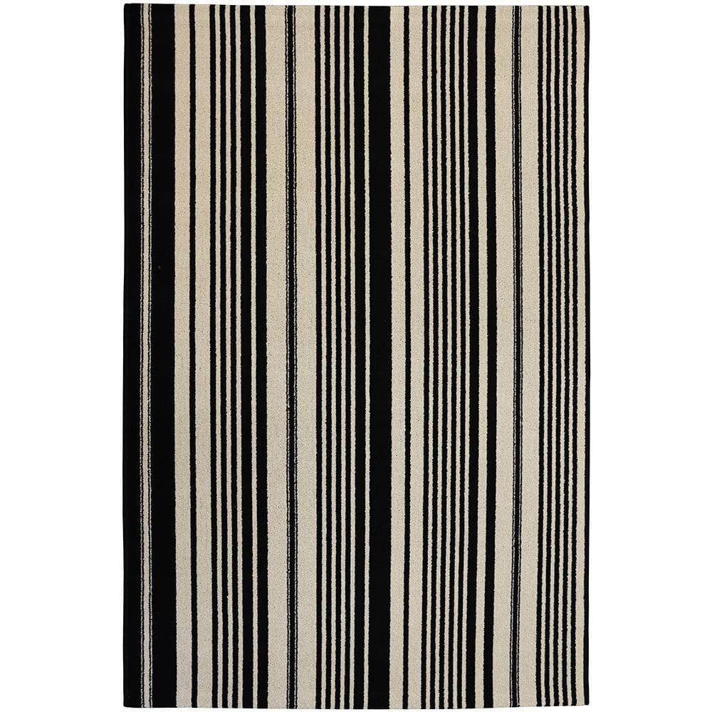 Tapete Para Sala Aruba Bege-Preto 1,00X1,50 São Carlos