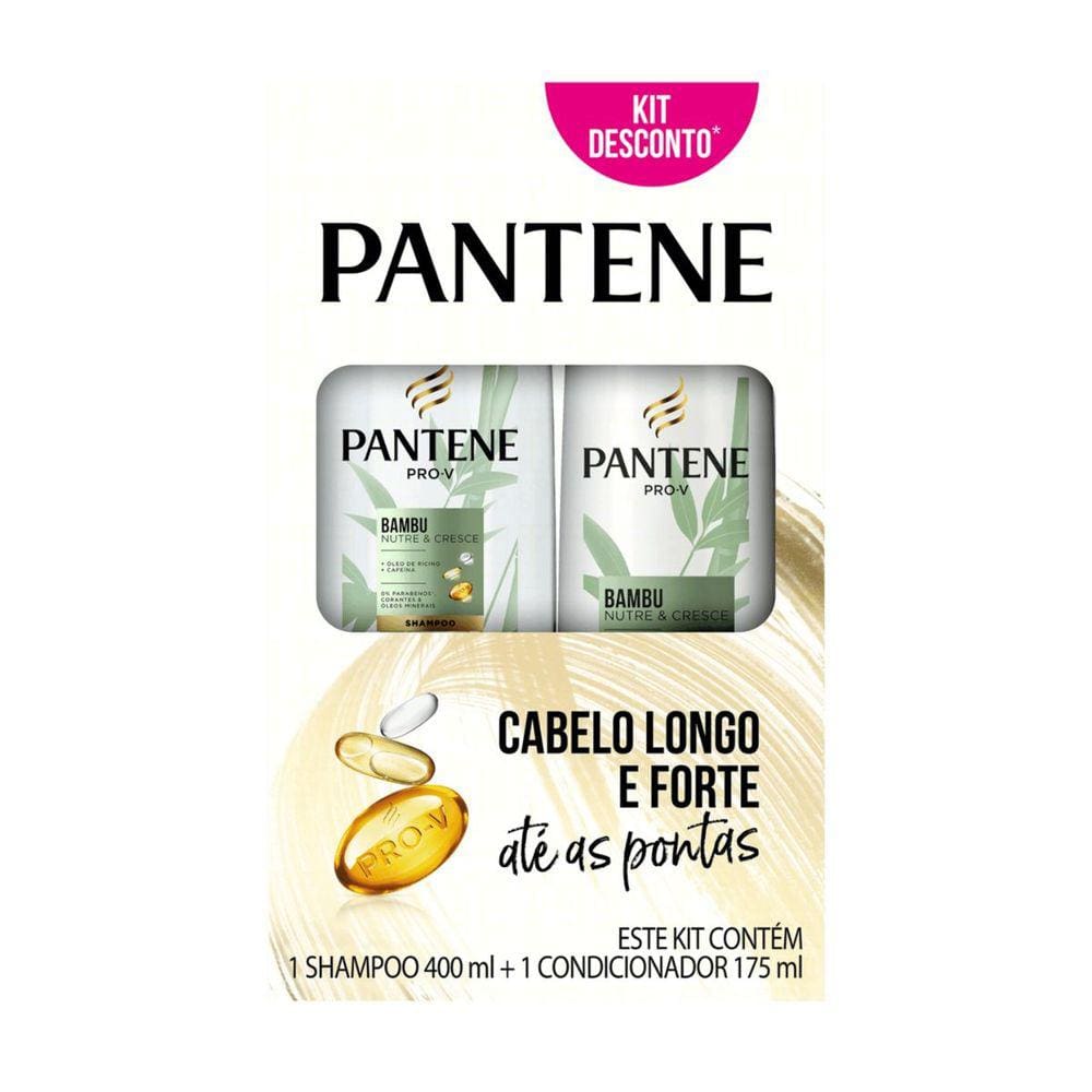 Shampoo 400Ml + Condicionador 175Ml Pantene Bambu Nutre E Cresce