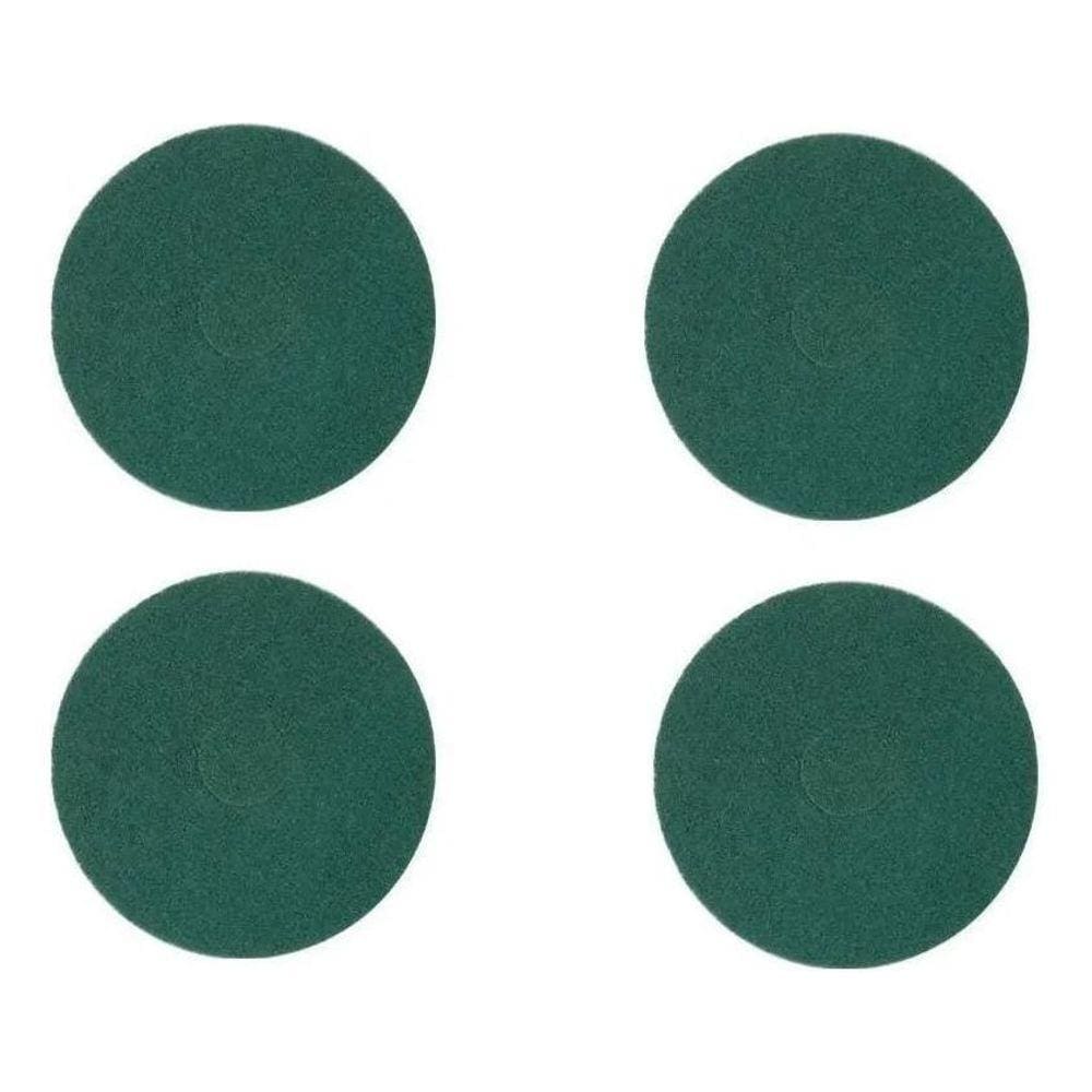 4 Disco Verde Limpeza Piso Com Enceradeiras 350Mm British