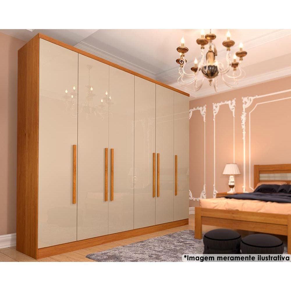 Guarda Roupa Casal Veneza c/ 6 Portas | Extra