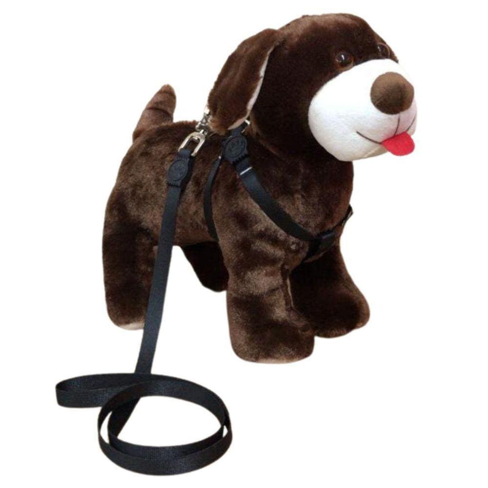 Coleira Peitoral Para Cachorro - Preto Nº 0