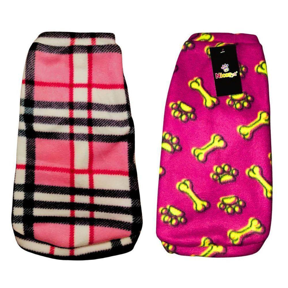 Kit 2 Roupas Para Cachorro - Suéter De Inverno Gg