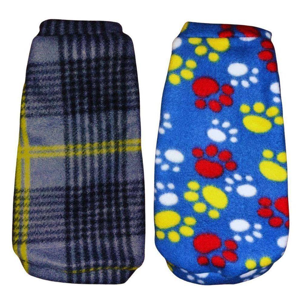 Kit 2 Roupas Para Cachorro - Suéter De Inverno Egg